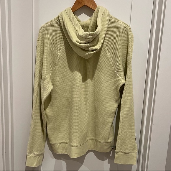 Everlane The Waffle-Knit Hoodie size L light yellow color - Picture 5 of 9
